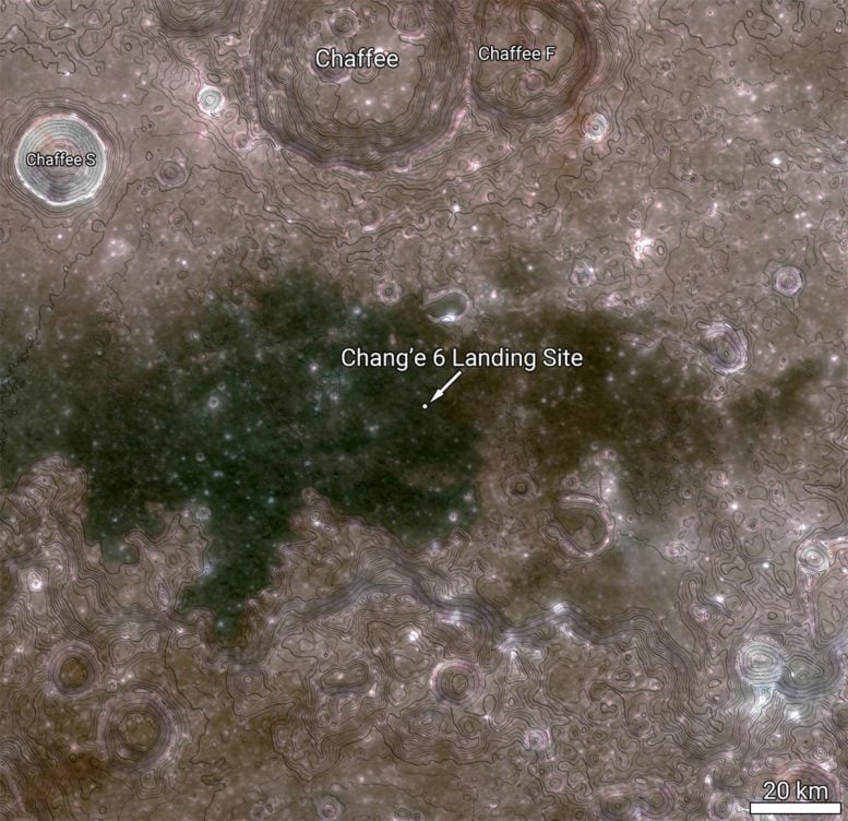 The Regional Context of the Chang'e 6 Landing Site