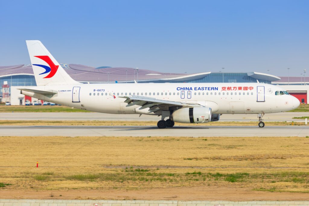 China Eastern A320 on the ground